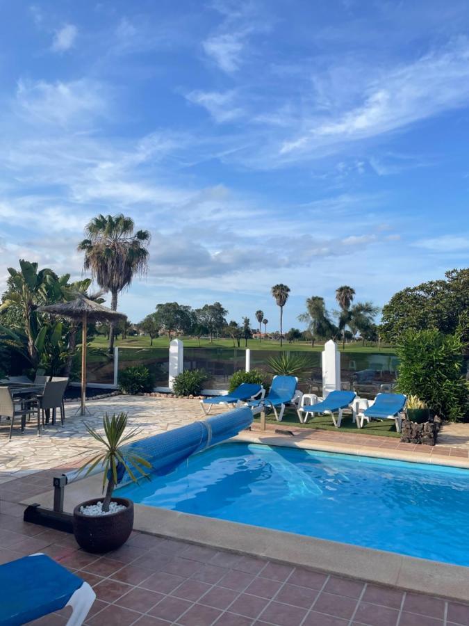 Casa Piedra, Luxury Family Front Line Golf, Hot Tub,Pool Table, 8 Pers, Caleta De Fusteヴィラ エクステリア 写真